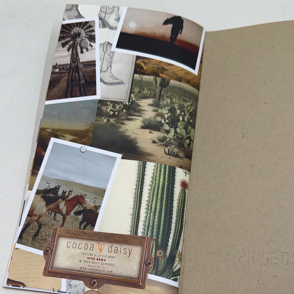 Cocoa Daisy *used Western Cowboy Craft Sticker March Memory Kit - 25+ pcs - Picture 6 of 10